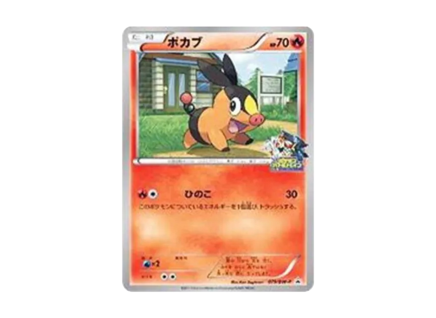 Tepig P [BW-P 079/BW-P] (Promotional Cards "JR Hokkaido Pokemon Research Team 2011")