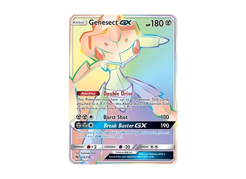 Genesect GX RR [214-LOST-THUNDER 224/214] (Sun & Moon "Lost Thunder")