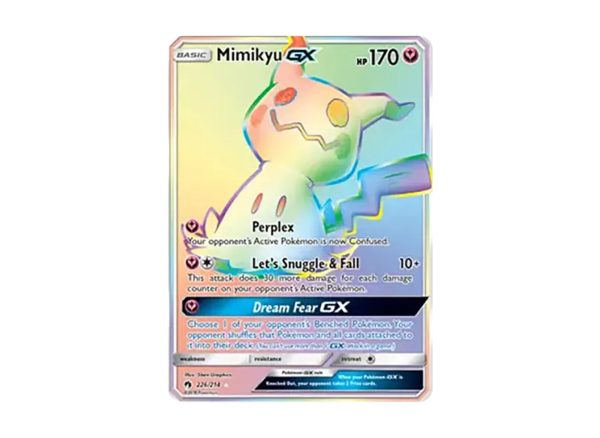 Mimikyu GX RR [214-LOST-THUNDER 226/214] (Sun & Moon "Lost Thunder")