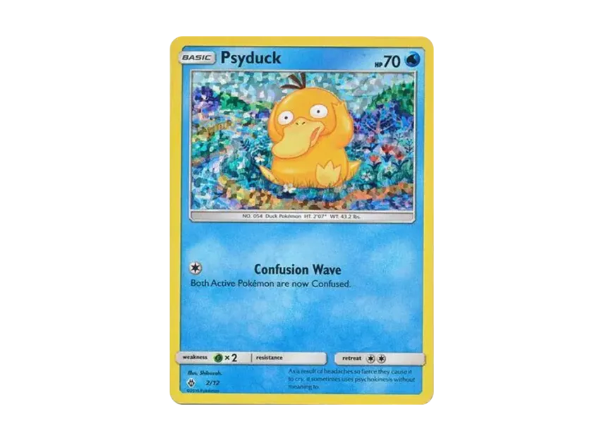 Psyduck : Holo [12-MCDONALD-S-COLLECTION-2018 2/12] (Sun & Moon "McDonald's Collection 2018")