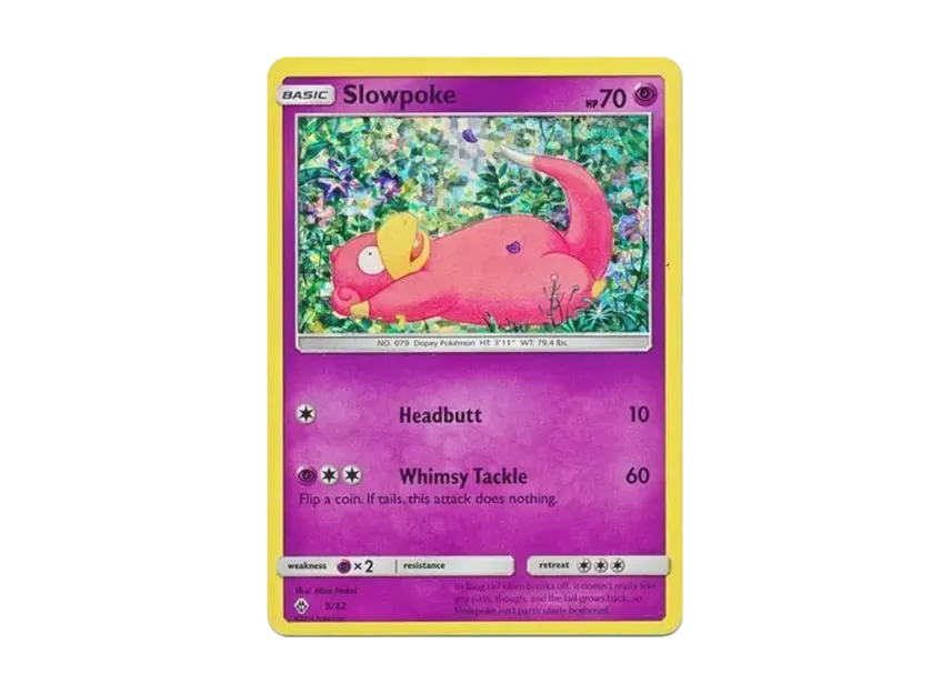 Slowpoke : Holo [12-MCDONALD-S-COLLECTION-2018 5/12] (Sun & Moon "McDonald's Collection 2018")