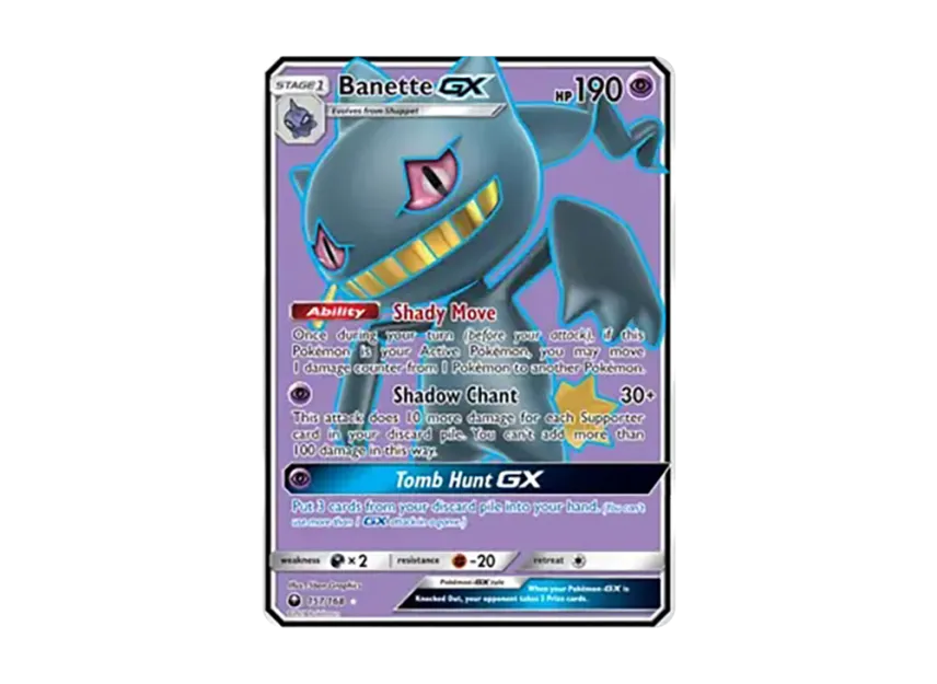 Banette GX UR [168-CELESTIAL-STORM 157/168] (Sun & Moon "Celestial Storm")