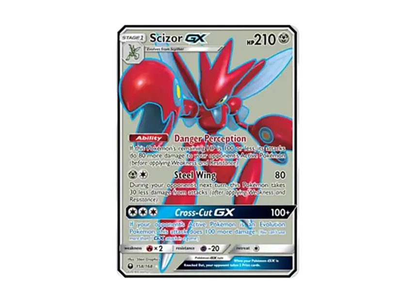 Scizor GX UR [168-CELESTIAL-STORM 158/168] (Sun & Moon "Celestial Storm")