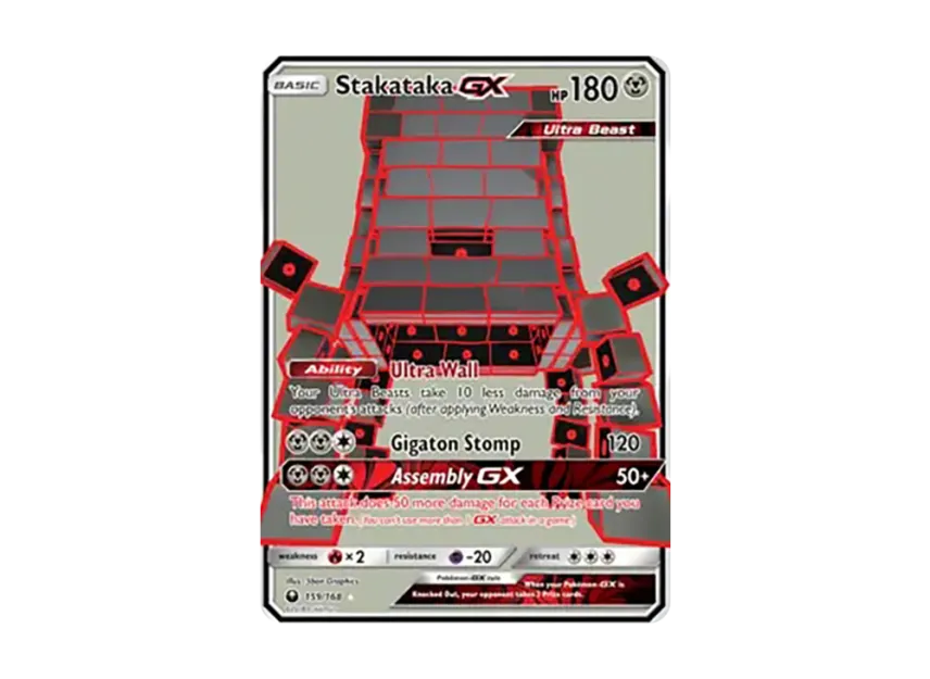 Stakataka GX UR [168-CELESTIAL-STORM 159/168] (Sun & Moon "Celestial Storm")