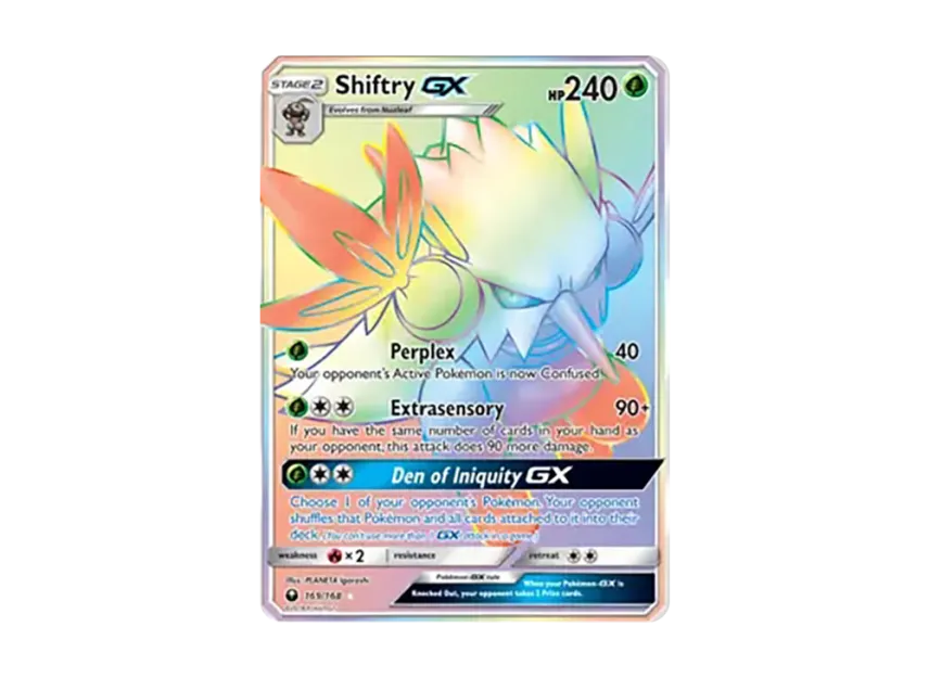 Shiftry GX RR [168-CELESTIAL-STORM 169/168] (Sun & Moon "Celestial Storm")