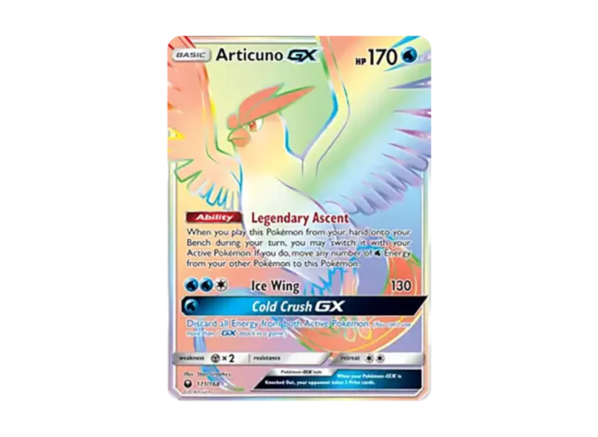 Articuno GX RR [168-CELESTIAL-STORM 171/168] (Sun & Moon "Celestial Storm")