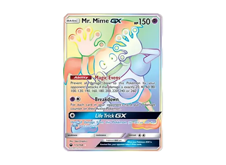 Mr. Mime GX RR [168-CELESTIAL-STORM 173/168] (Sun & Moon "Celestial Storm")