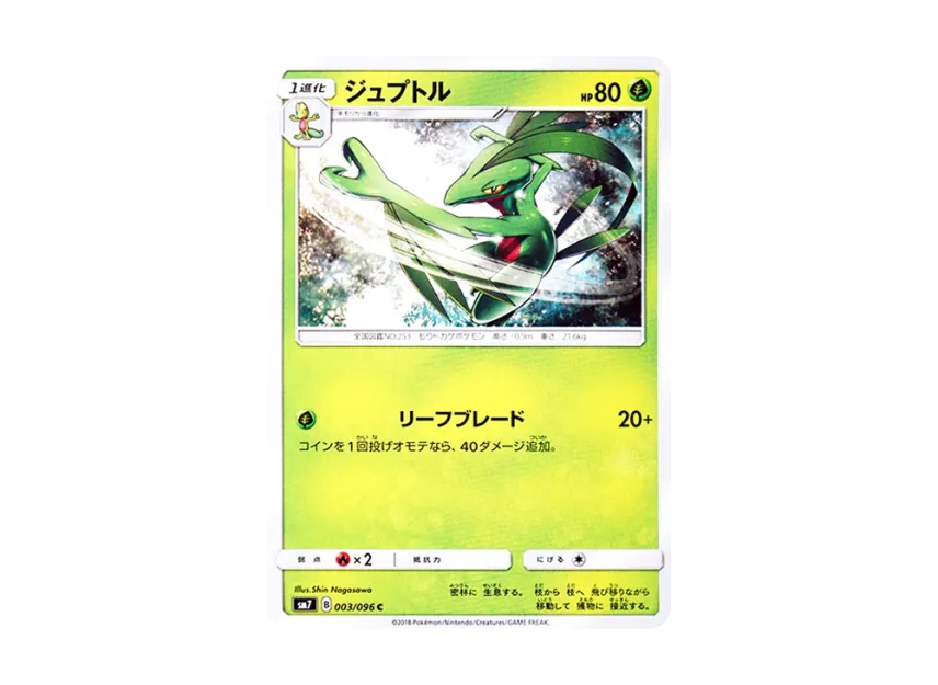 Grovyle C [SM7 003/096] (Expansion Pack "Sky-Splitting Charisma")