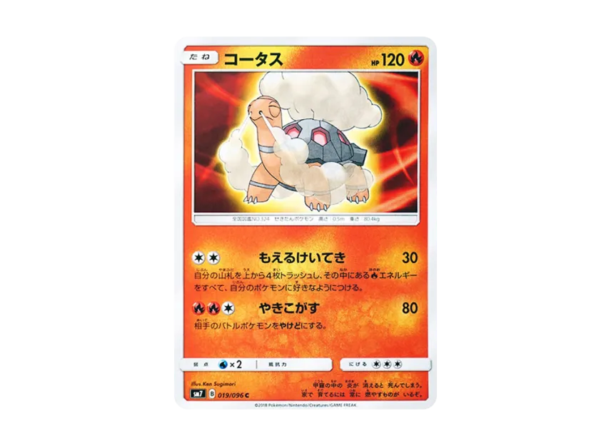 Torkoal C [SM7 019/096] (Expansion Pack "Sky-Splitting Charisma")