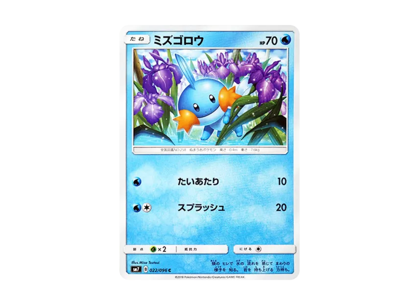 Mudkip C [SM7 022/096] (Expansion Pack "Sky-Splitting Charisma")