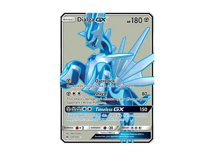 Dialga GX UR [131-FORBIDDEN-LIGHT 125/131] (Sun & Moon "Forbidden Light")