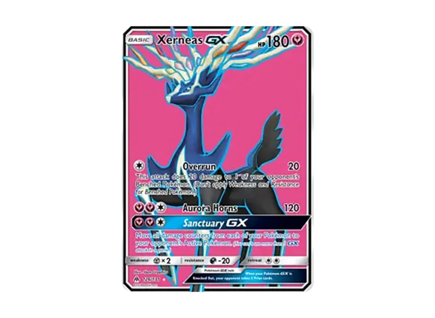 Xerneas GX UR [131-FORBIDDEN-LIGHT 126/131] (Sun & Moon "Forbidden Light")
