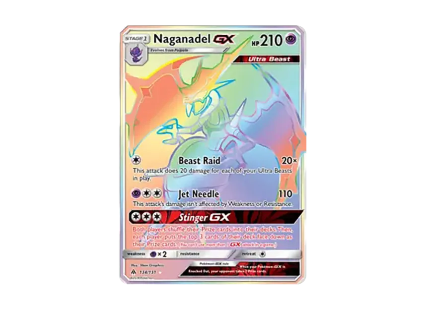 Naganadel GX RR [131-FORBIDDEN-LIGHT 134/131] (Sun & Moon "Forbidden Light")