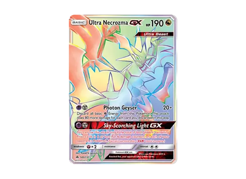 Ultra Necrozma GX RR [131-FORBIDDEN-LIGHT 140/131] (Sun & Moon "Forbidden Light")