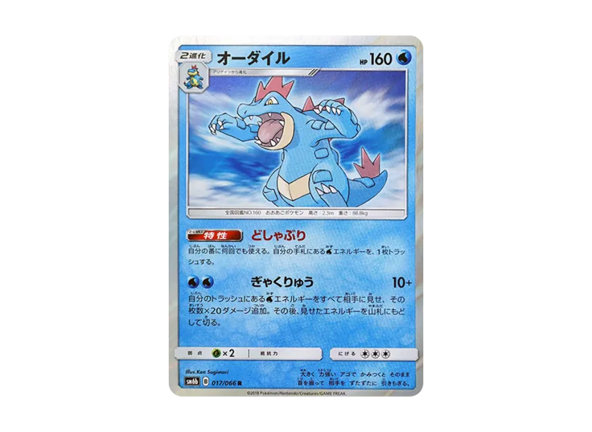 Feraligatr R [SM6B 017/066] (Enhanced Expansion Pack "Champion Road")