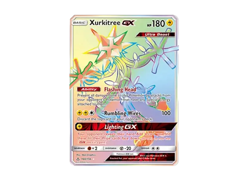 Xurkitree GX RR [138-ULTRA-PRISM 160/138] (Sun & Moon "Ultra Prism")