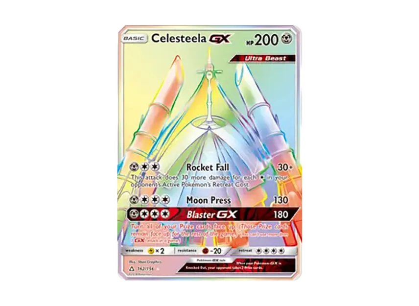 Celesteela GX RR [138-ULTRA-PRISM 162/138] (Sun & Moon "Ultra Prism")