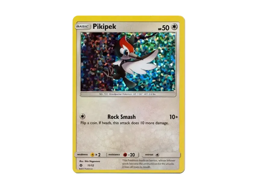 Pikipek : Holo [12-MCDONALD-S-COLLECTION-2017 11/12] (Sun & Moon "McDonald's Collection 2017")