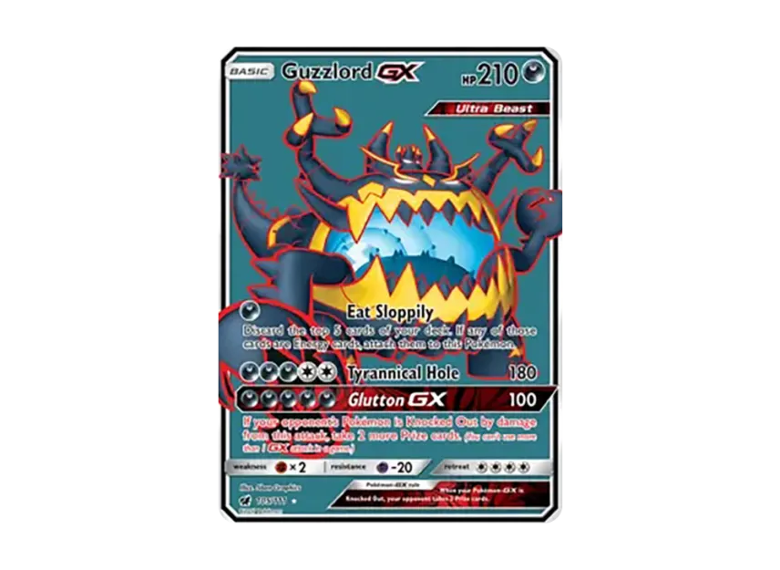 Guzzlord GX UR [111-CRIMSON-INVASION 105/111] (Sun & Moon "Crimson Invasion")
