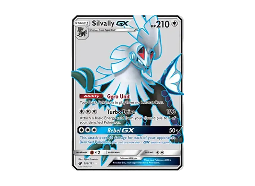 Silvally GX UR [111-CRIMSON-INVASION 108/111] (Sun & Moon "Crimson Invasion")