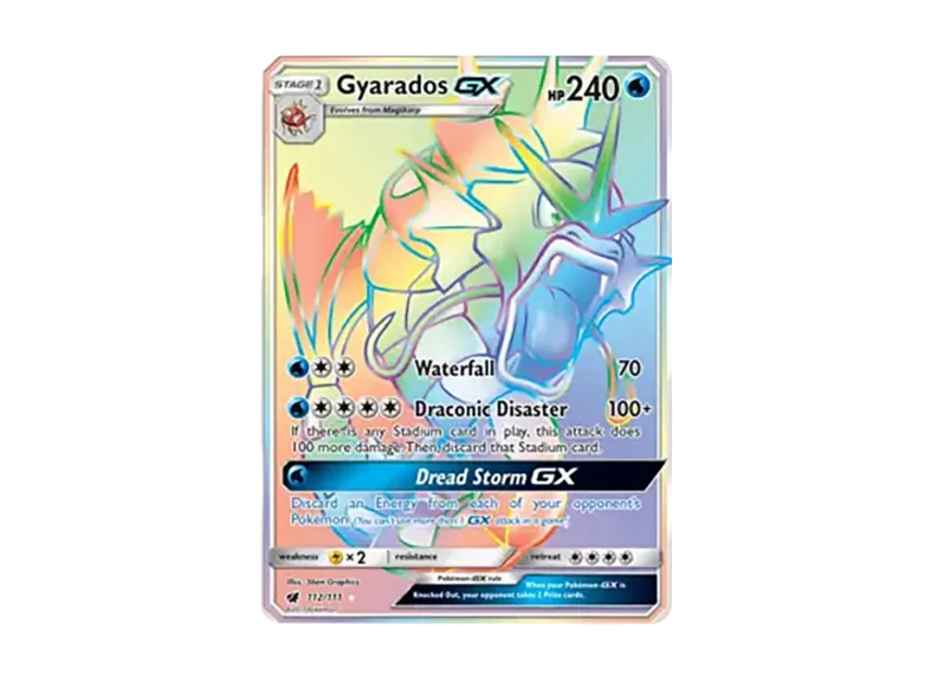 Gyarados GX RR [111-CRIMSON-INVASION 112/111] (Sun & Moon "Crimson Invasion")