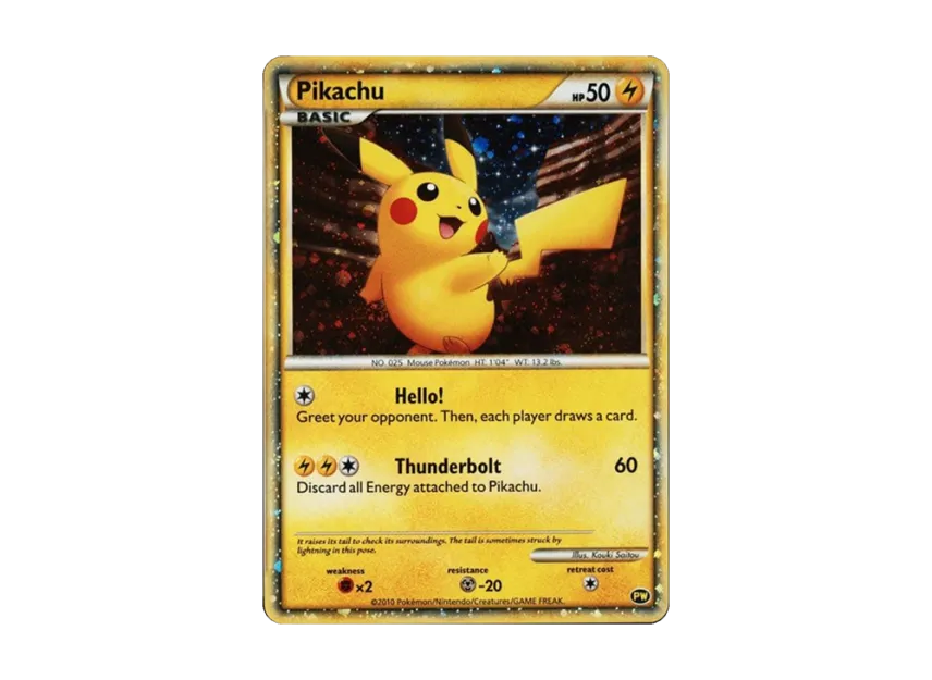 Pikachu United States [PW] (Pokemon Card LEGEND "Pikachu World")