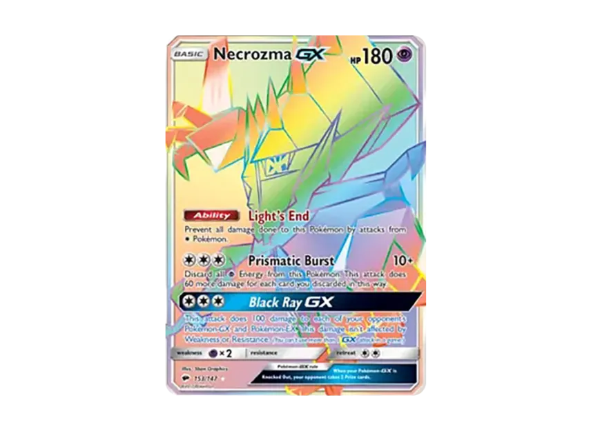 Necrozma GX RR [147-BURNING-SHADOWS 153/147] (Sun & Moon "Burning Shadows")