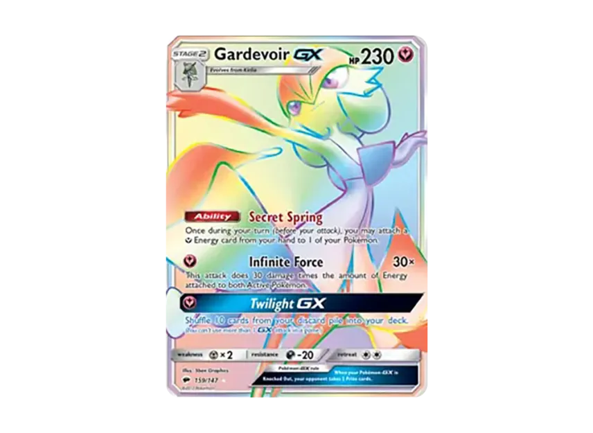 Gardevoir GX RR [147-BURNING-SHADOWS 159/147] (Sun & Moon "Burning Shadows")