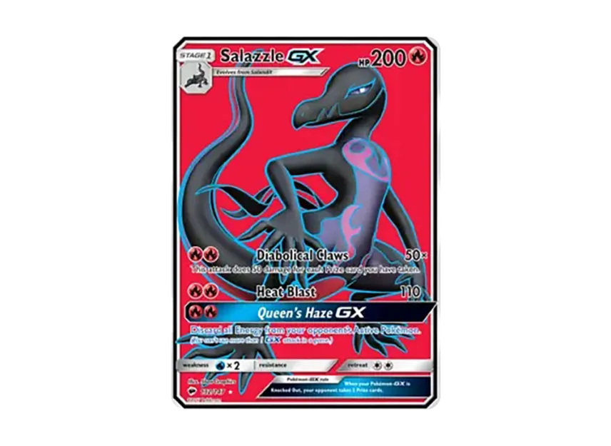 Salazzle GX UR [147-BURNING-SHADOWS 132/147] (Sun & Moon "Burning Shadows")