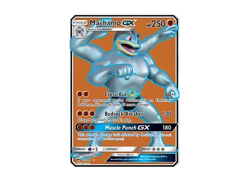 Machamp GX UR [147-BURNING-SHADOWS 135/147] (Sun & Moon "Burning Shadows")