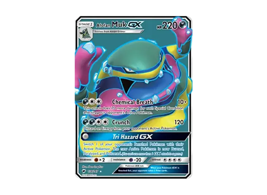 Alolan Muk GX UR [147-BURNING-SHADOWS 138/147] (Sun & Moon "Burning Shadows")