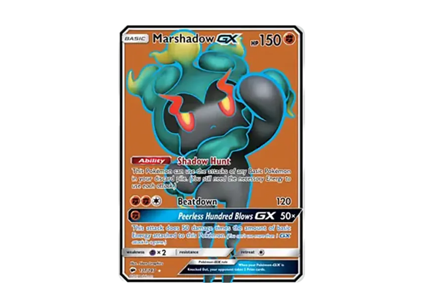 Marshadow GX UR [147-BURNING-SHADOWS 137/147] (Sun & Moon "Burning Shadows")