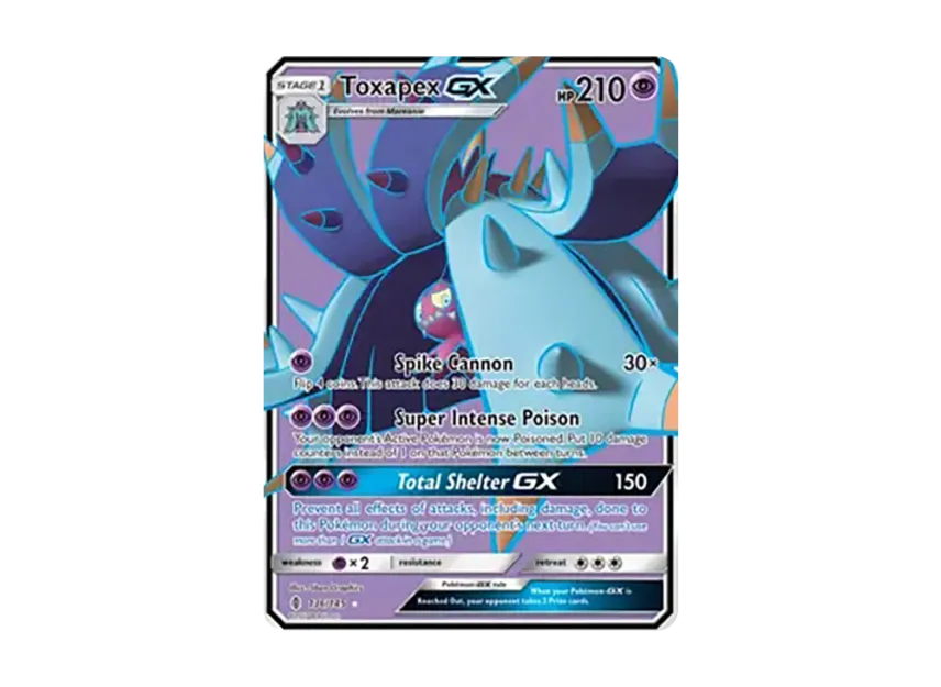Toxapex GX UR [145-GUARDIANS-RISING 136/145] (Sun & Moon "Guardians Rising")