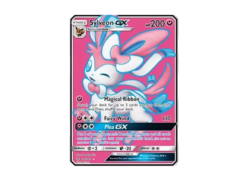 Sylveon GX UR [145-GUARDIANS-RISING 140/145] (Sun & Moon "Guardians Rising")