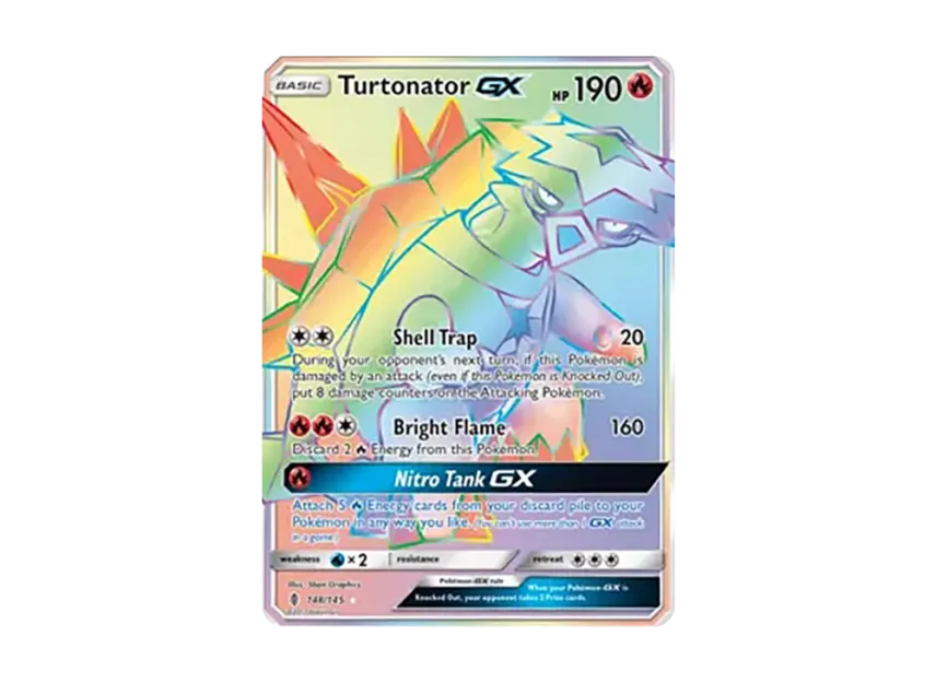 Turtonator GX RR [145-GUARDIANS-RISING 148/145] (Sun & Moon "Guardians Rising")