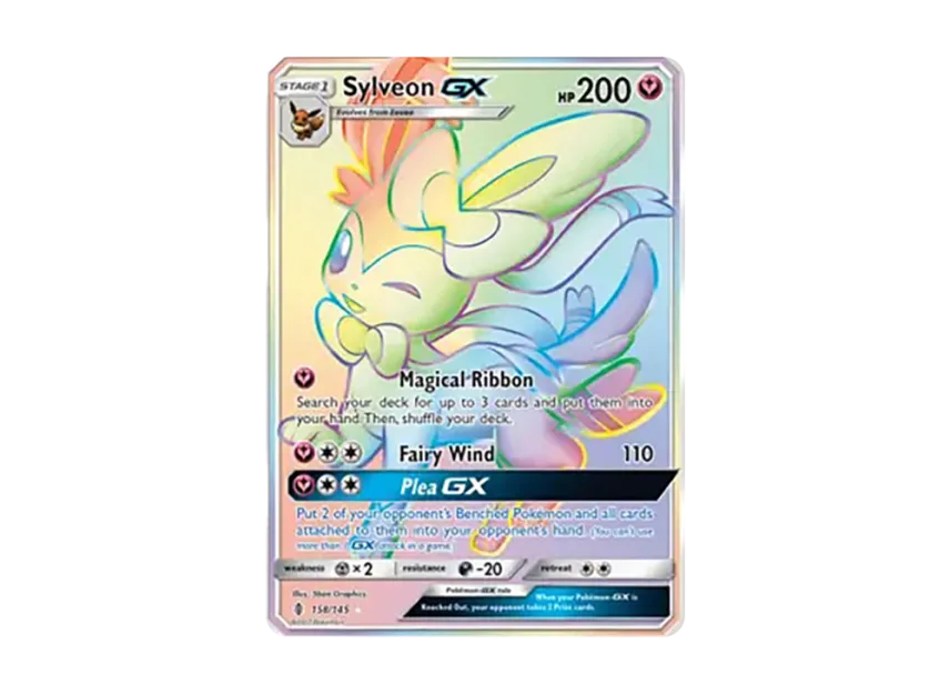 Sylveon GX RR [145-GUARDIANS-RISING 158/145] (Sun & Moon "Guardians Rising")