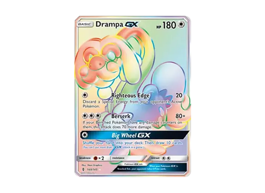 Drampa GX RR [145-GUARDIANS-RISING 160/145] (Sun & Moon "Guardians Rising")