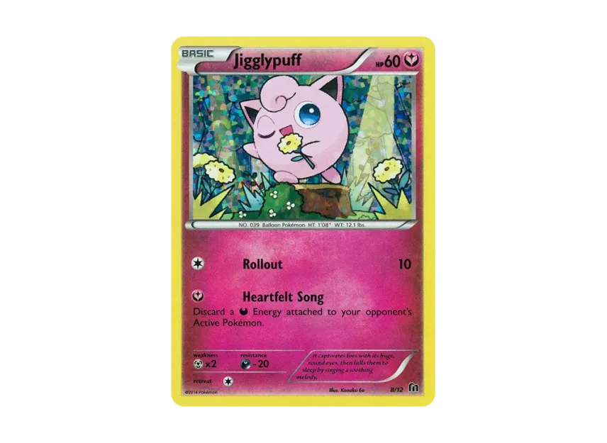 Jigglypuff : Holo [12-MCDONALD-S-COLLECTION-2016 8/12] (XY "McDonald's Collection 2016")