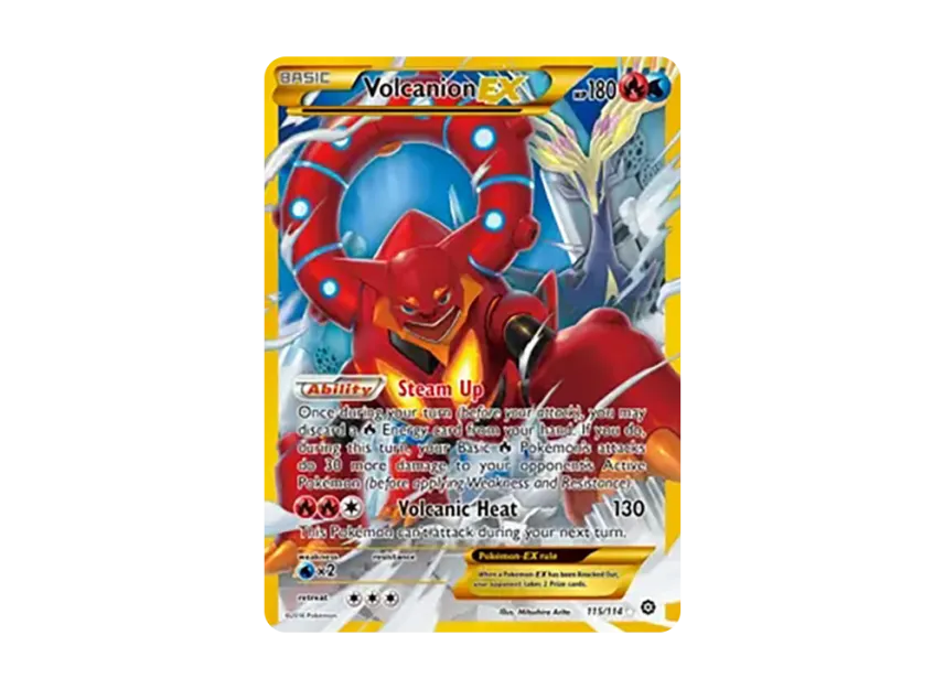 Volcanion EX HR [114-STEAM-SIEGE 115/114] (XY "Steam Siege")