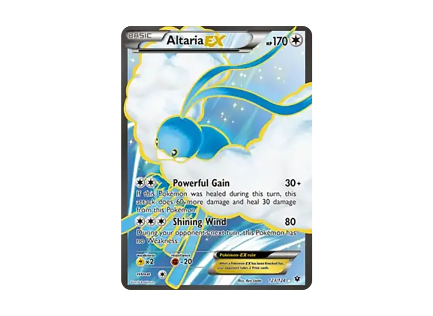 Altaria EX UR [124-FATES-COLLIDE 123/124] (XY "Fates Collide")