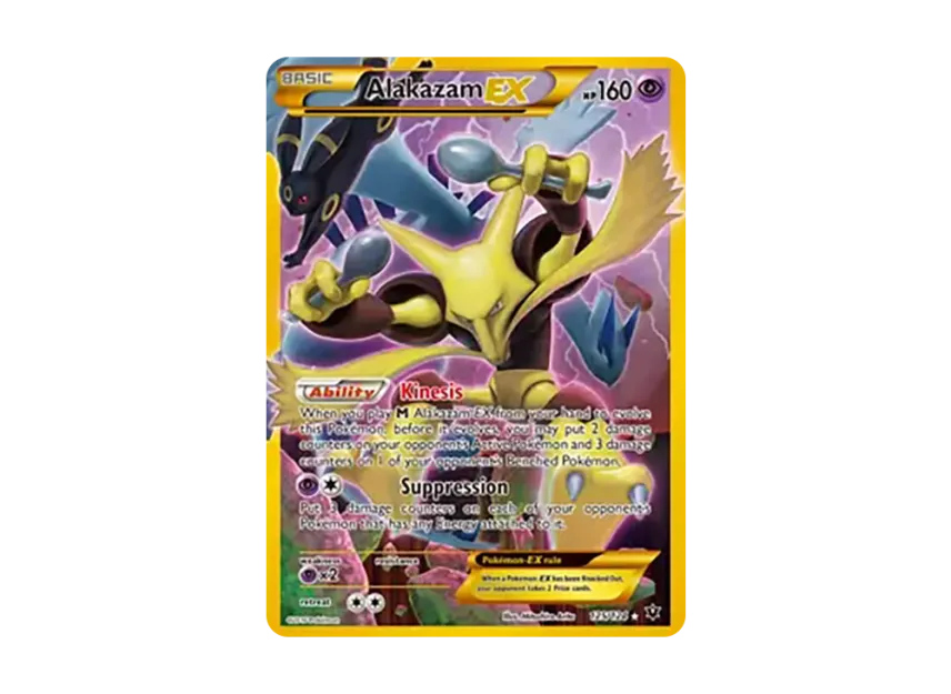Alakazam EX HR [124-FATES-COLLIDE 125/124] (XY "Fates Collide")