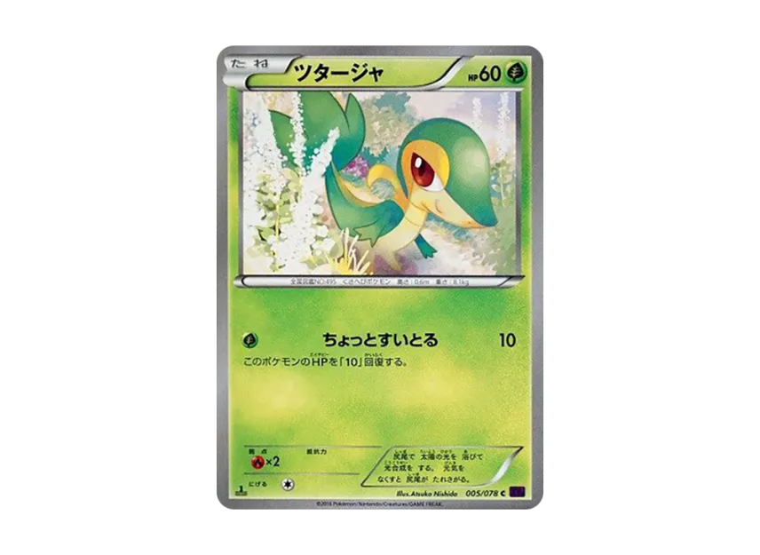 Snivy C : 1ED [XY10 005/078] (Expansion Pack "Fates Collide")