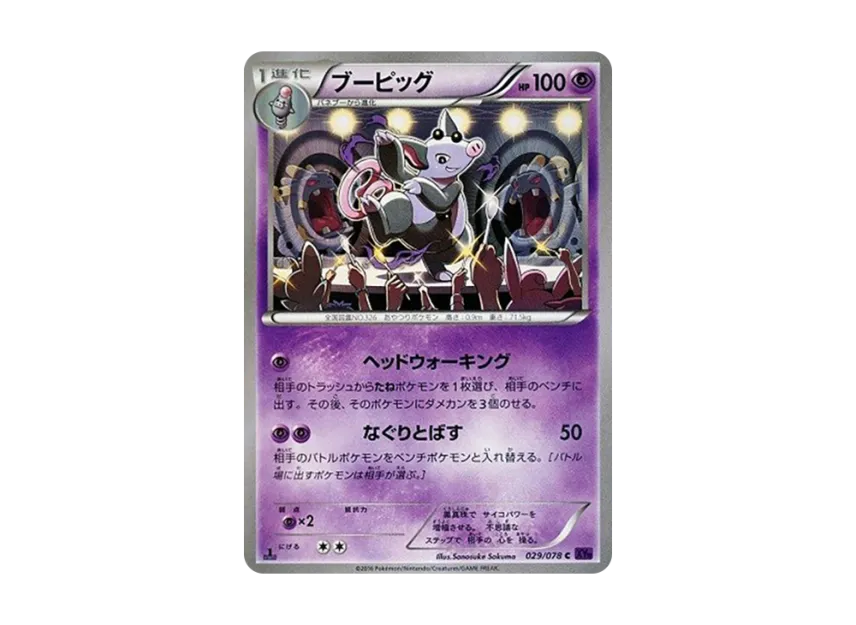 Grumpig C : 1ED [XY10 029/078] (Expansion Pack "Fates Collide")