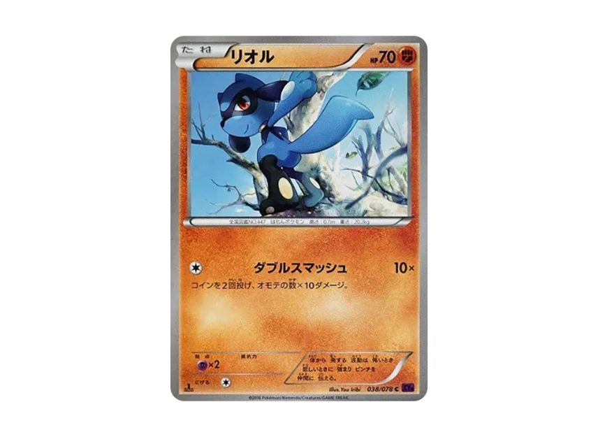 Riolu C : 1ED [XY10 038/078] (Expansion Pack "Fates Collide")
