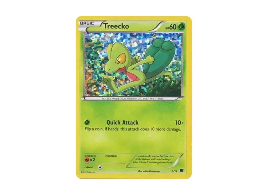 Treecko : Holo [12-MCDONALD-S-COLLECTION-2015 1/12] (XY "McDonald's Collection 2015")