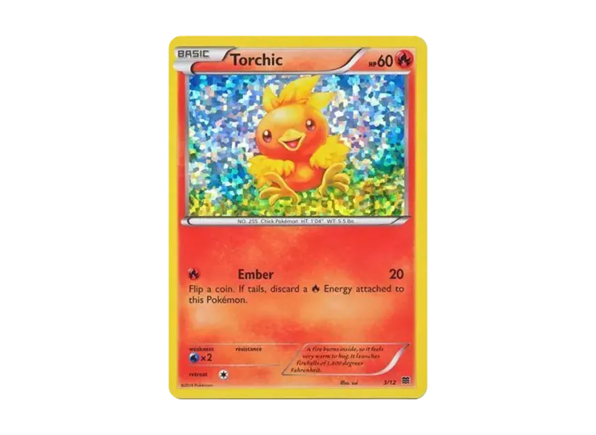 Torchic : Holo [12-MCDONALD-S-COLLECTION-2015 3/12] (XY "McDonald's Collection 2015")