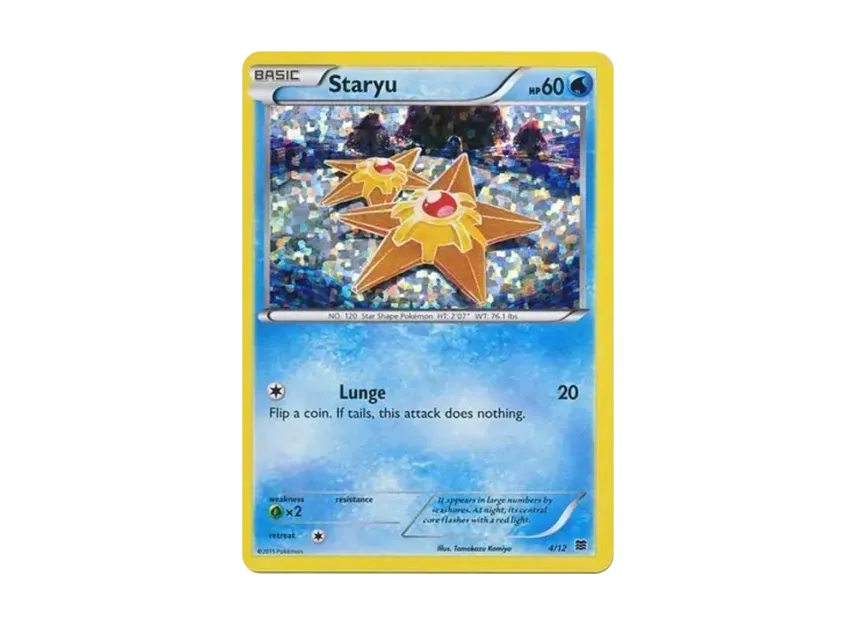 Staryu : Holo [12-MCDONALD-S-COLLECTION-2015 4/12] (XY "McDonald's Collection 2015")