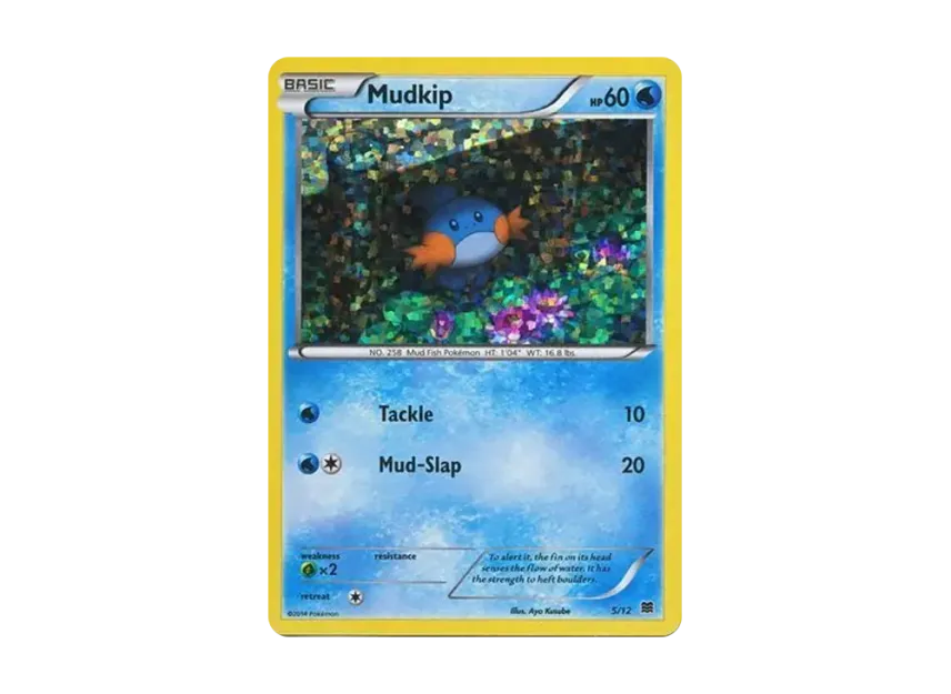 Mudkip : Holo [12-MCDONALD-S-COLLECTION-2015 5/12] (XY "McDonald's Collection 2015")