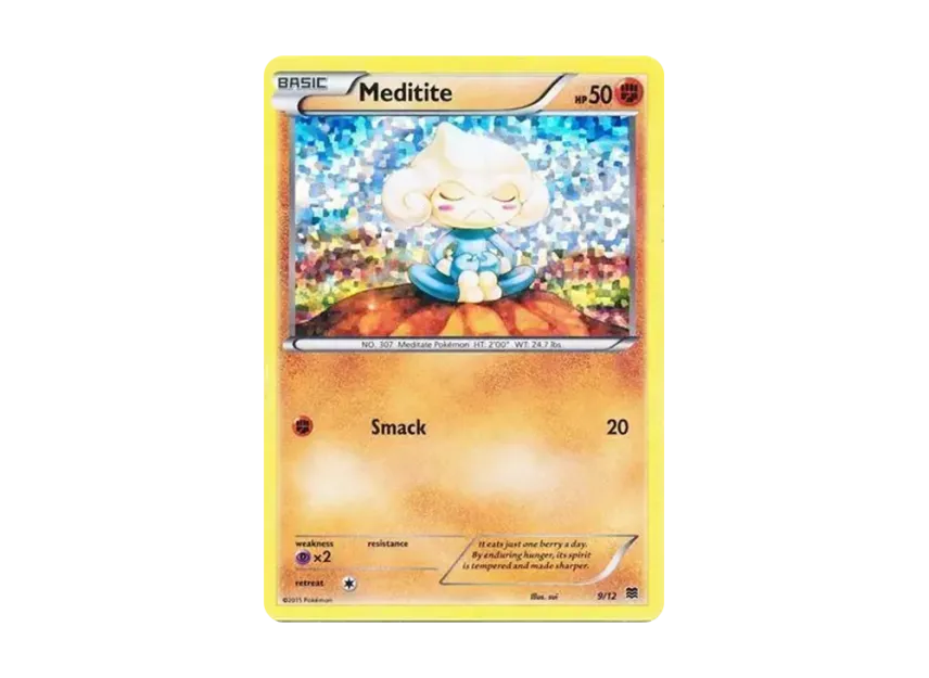 Meditite : Holo [12-MCDONALD-S-COLLECTION-2015 9/12] (XY "McDonald's Collection 2015")
