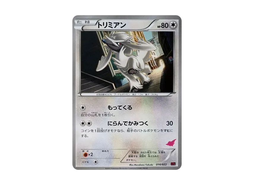 Furfrou [XYE 014/022] (Competition Start Set 30 "Embuo EX VS Togekisu EX")